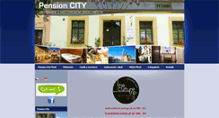 Desktop Screenshot of pensioncityplzen.cz